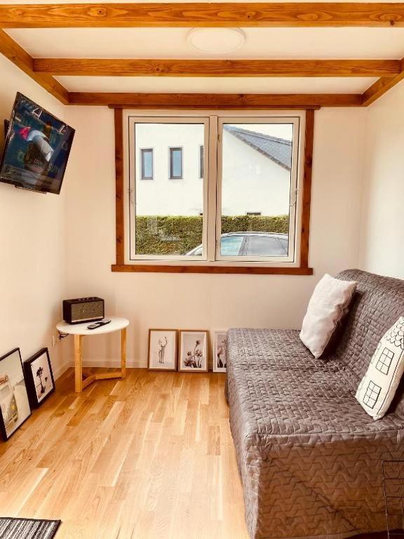 Tiny House Fleesensee Mit Eigenem Garten Und Nur Wenige Meter Vom Seeufer Göhren-Lebbin エクステリア 写真